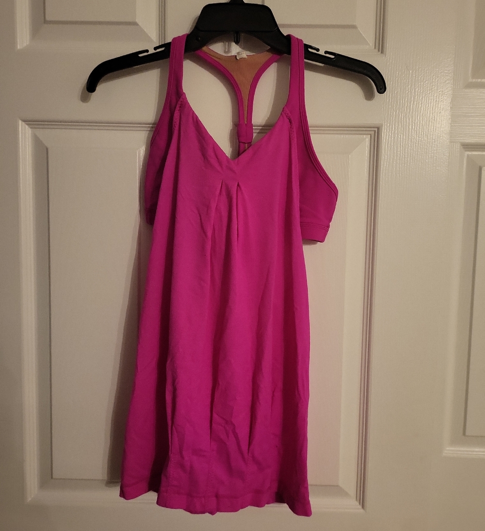 lululemon athletica Hot Pink Racerback Tank